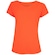Camiseta Feminina Vestem Manga Curta Boulder Dry Fit LARANJA ESCURO