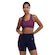 Top Fitness com Bojo Removível Vestem Média Sustentação Rebeca Adulto AZUL ESC/ROSA