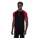 Camiseta do Flamengo Braziline Masculina Correnteza PRETO/VERMELHO