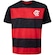 Camiseta do Flamengo Braziline Infantil Torcer PRETO