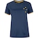 Camiseta do Cruzeiro Braziline Feminina Artilheiro AZUL ESCURO