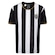 Camiseta do Atlético-MG Braziline Infantil Trevo PRETO/BRANCO