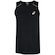 Camiseta Regata Masculina ASICS Mesh Respirável PRETO/CINZA CLARO