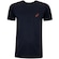 Camiseta Masculina ASICS Manga Curta Mesh Respirável Anti-Odor AZUL ESC/VERMELHO