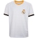 Camiseta do Real Madrid Braziline Juvenil Coroa BRANCO