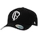 Boné Aba Curva do Corinthians Supercap Bordado Dora Snapback Adulto PRETO