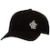Boné Aba Curva do Flamengo Bordado Snapback Adulto PRETO