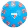 Bola de Campo do Fortaleza Sportcom Estádio 22 AZUL/VERMELHO