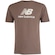 Camiseta Masculina New Balance Manga Curta Essentials MARROM