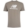 Camiseta Masculina New Balance Manga Curta Essentials MARROM CLARO