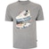 Camiseta Masculina New Balance Manga Curta Fitness Center 550 CINZA