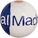 Bola de Futebol de Campo do Real Madrid de Campo Maccabi Tamanho 5 BRANCO/AZUL