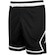 Bermuda Jordan Sportswear Diamond Nike Juvenil PRETO