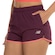 Short New Balance Sport Essentials Run 3 Feminino VINHO