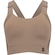 Top Fitness com Bojo On Running Alta Sustentação Performance Flex Bra Adulto BEGE