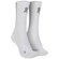 Meia On Running Cano Alto Performance Run Sock Low BRANCO/AZUL CLA