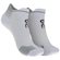 Meia On Running Cano Médio Performance Run Sock Low BRANCO/VERDE CLA