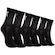 Kit de Meias Cano Longo On Running Logo Sock High 3 Pares PRETO