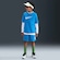 Camiseta Infantil Nike Manga Curta Dri-Fit Multi SS T AZUL