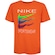 Camiseta Infantil Nike Manga Curta Sportswear Brandmar LARANJA