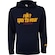 Blusão Masculino Nike com Capuz Sportswear Club GFX AZUL ESCURO