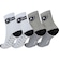 Kit de Meias do Botafogo Rikam Soquete Tamanho 29 ao 33 BRANCO/CINZA CLARO