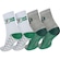 Kit de Meias do Palmeiras Rikam Soquete Tamanho 29 ao 33 BRANCO/CINZA CLARO