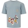 Camiseta Infantil adidas Manga Curta Disney AZUL CLA/AMARELO