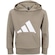 Blusa de Moletom Infantil adidas com Capuz Essentials CINZA/BRANCO