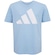 Camiseta Infantil adidas Big Logo AZUL CLA/BRANCO