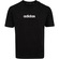 Camiseta Infantil adidas Logo Linear PRETO/BRANCO