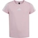 Camiseta Juvenil adidas Manga Curta 3 Stripes ROSA CLA/BRANCO