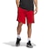 Bermuda Masculina adidas Basquete Legends 3 Listras Vermelho/Preto