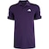 Camisa Polo Masculina adidas Club 3 Listras ROXO ESCURO