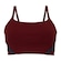 Top Fitness sem Bojo Nike Baixa Sustentação NK1 Bra Sport Adulto VINHO