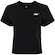 Camiseta Feminina Nike Manga Curta Sportswear Club PRETO