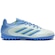 Chuteira Society Júnior adidas Copa Pure III Club AZUL/PRATA