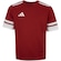 Camiseta Infantil adidas Manga Curta Squadra 25 VERMELHO