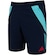 Bermuda do Flamengo 25 adidas Masculina Viagem AZUL ESCURO