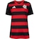 Camisa do Flamengo 25 adidas Feminina Fanshirt PRETO/VERMELHO
