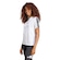 Camiseta Feminina adidas Masculina 3 Stripes BRANCO/PRETO