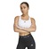 Top Fitness com Bojo Removível adidas Techfit Média Sustentação Adulto BRANCO