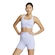 Top Fitness com Bojo Removível adidas Techfit Média Sustentação Adulto ROXO CLARO