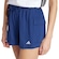 Short Feminino adidas Cargo Small Logo AZUL ESC/BRANCO