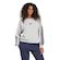 Blusa de Moletom Feminina adidas Essentials 3 Listras CINZA CLA/PRETO