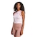 Blusa Regata Cropped Feminina adidas Color Pop ROSA CLARO