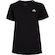 Camiseta Feminina adidas Own The Run 3 Listras PRETO