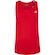 Camiseta Regata Feminina adidas Own The Run 3 Listras VERMELHO
