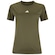 Camiseta Feminina adidas Manga Curta Treino Básica VERDE ESCURO