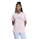 Camiseta Feminina adidas Manga Curta Gráfica ROSA CLARO